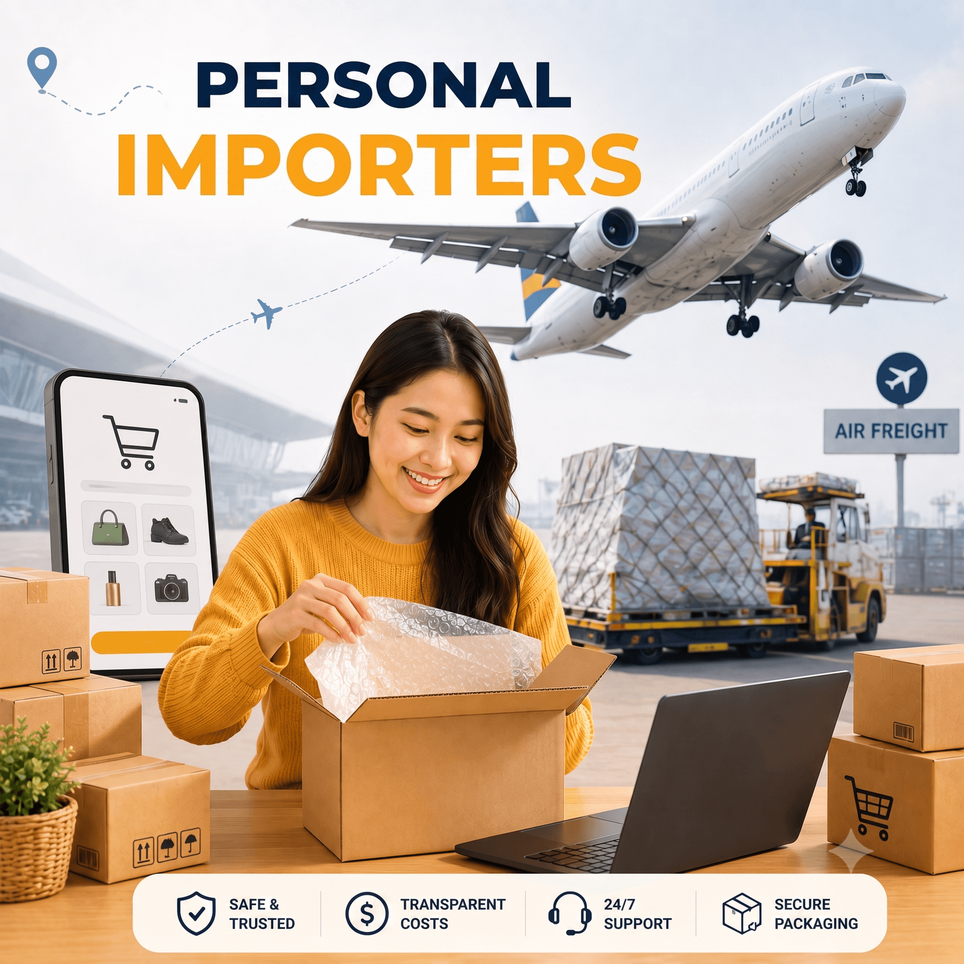 Individuals importing/exporting goods