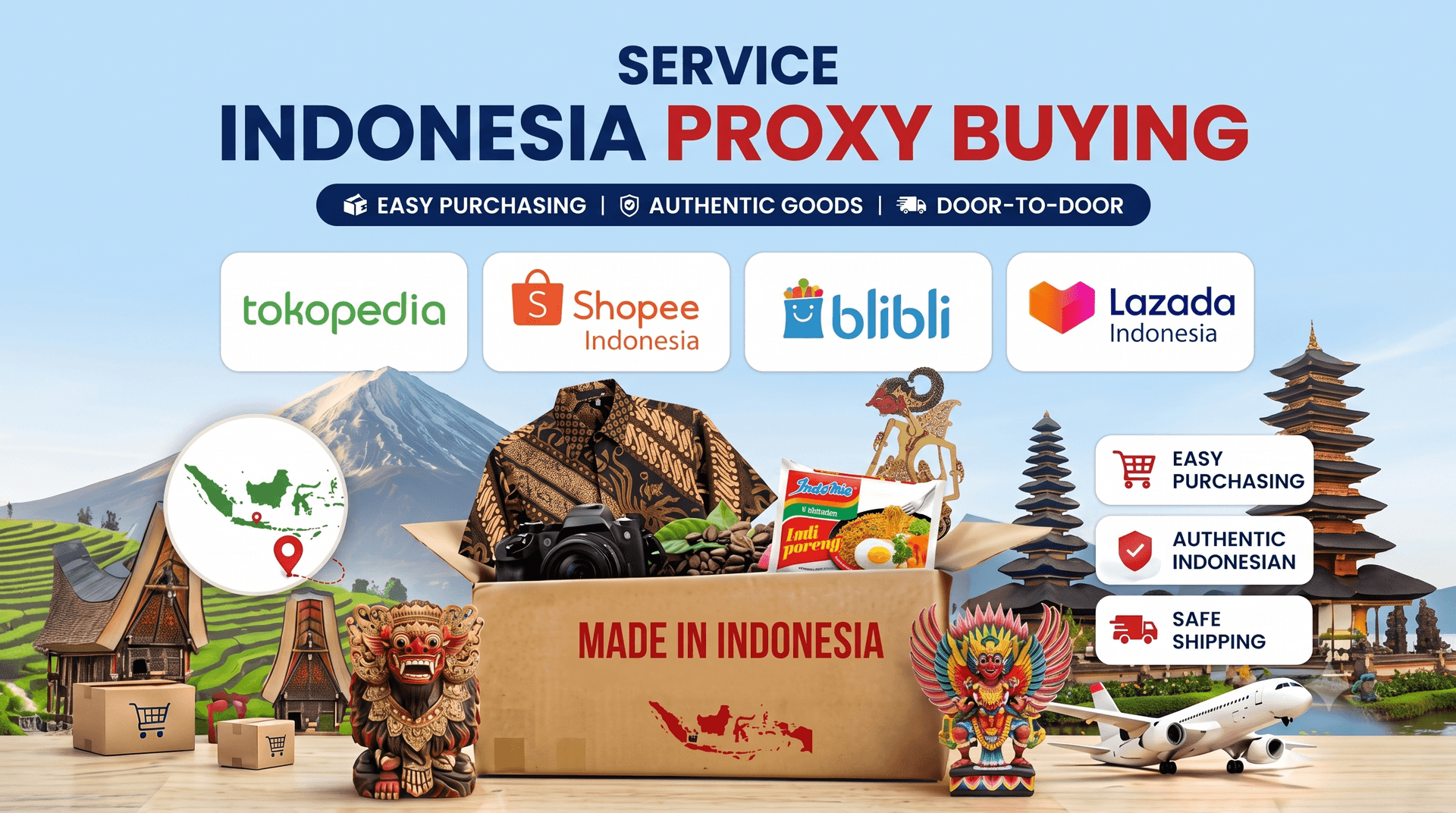 Illustration of service Indonesia Purchasing Service