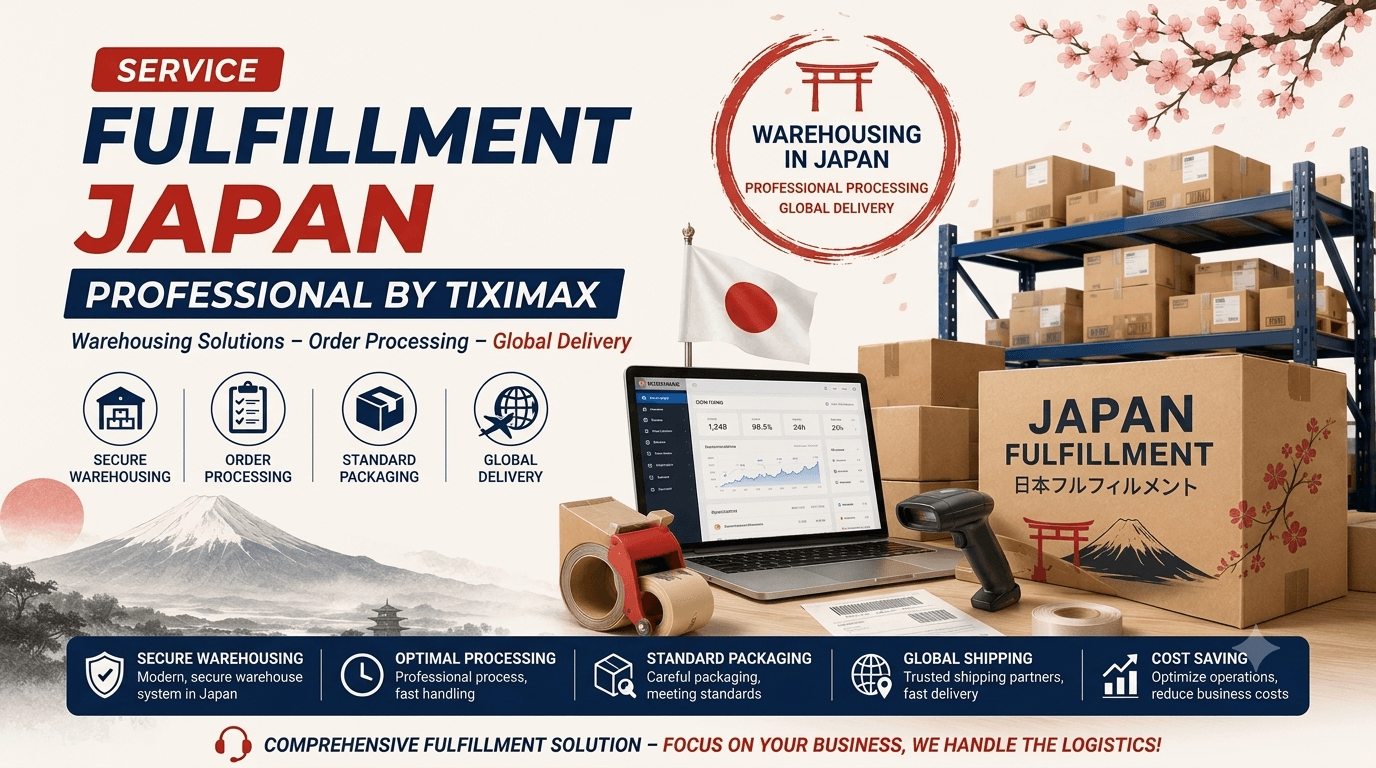 Illustration of service Japan Fulfillment Service