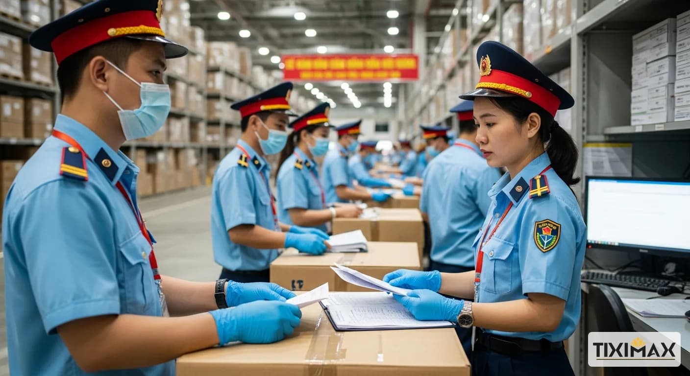 Sơ đồ quy trình nhập hàng từ nước ngoài về Việt Nam cho SME